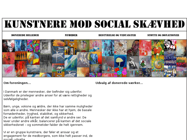 www.kunstneremodsocialskaevhed.dk