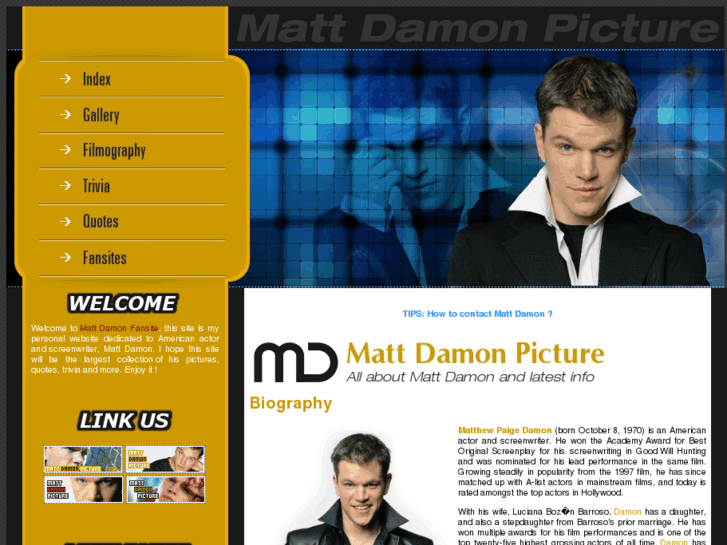 www.mattdamononline.com