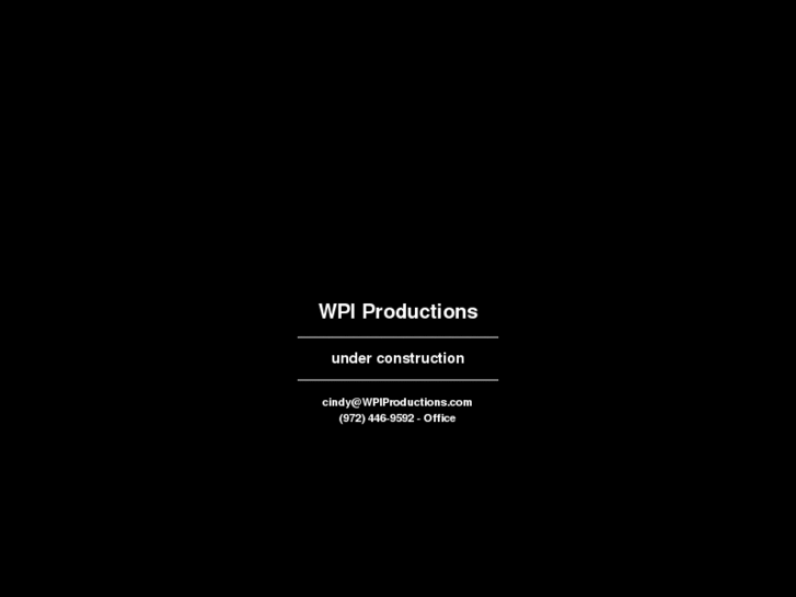 www.wpiproductions.com