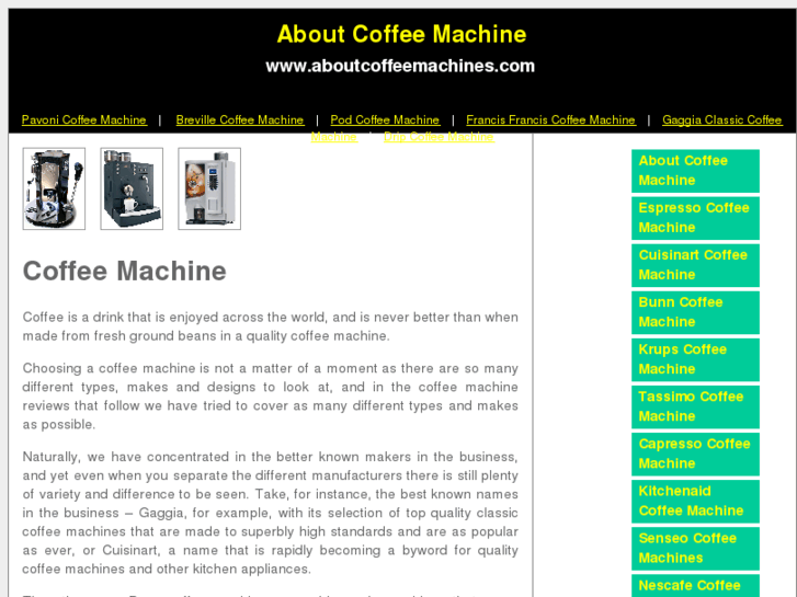 www.aboutcoffeemachines.com