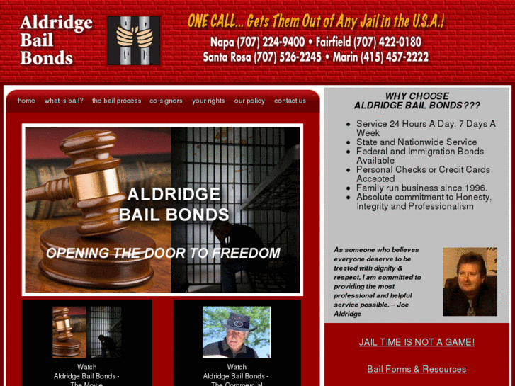 www.aldridgebailbonds.com