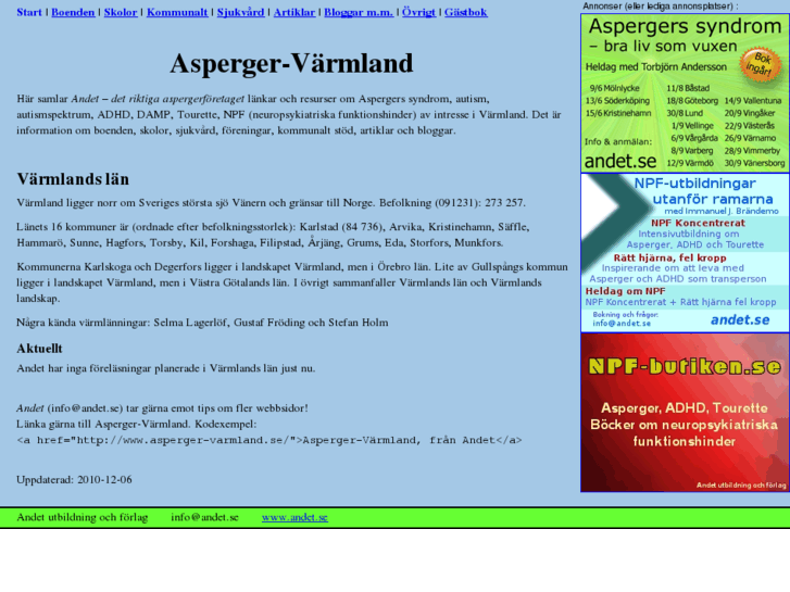 www.asperger-varmland.se