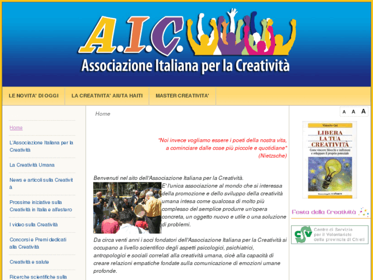 www.associazionecreativita.org