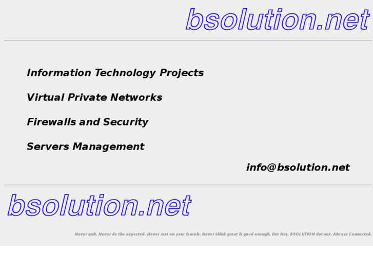www.bsolution.net