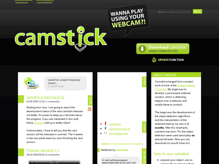 www.camstick.eu