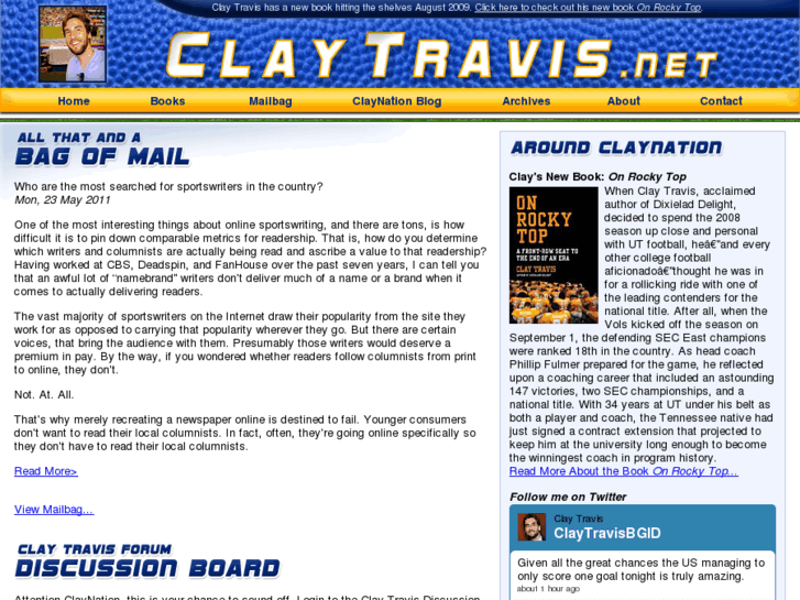 www.claytravis.net