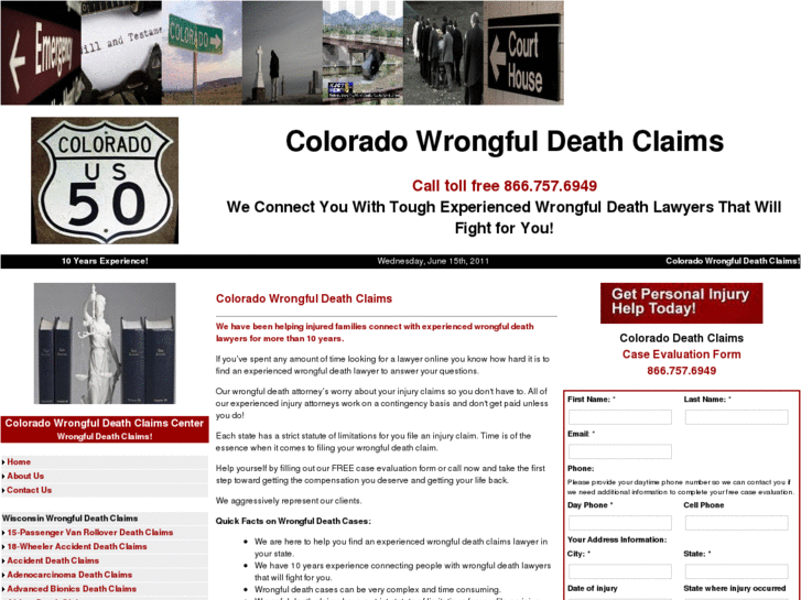 www.coloradowrongfuldeathclaims.com