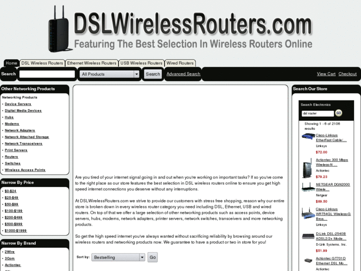 www.dslwirelessrouters.com