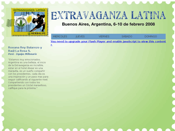 www.extravaganzaargentina.com