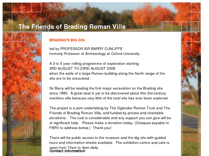 www.friendsofbradingromanvilla.com