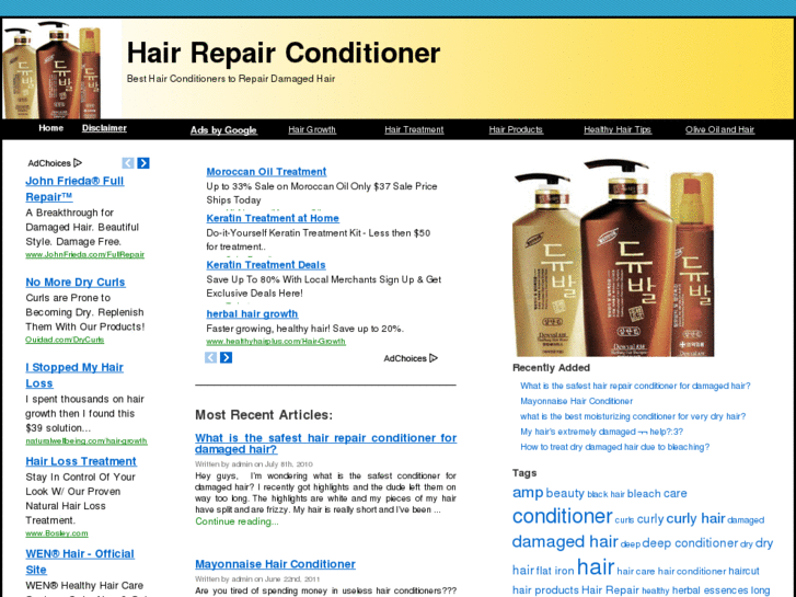 www.hairrepairconditioner.com