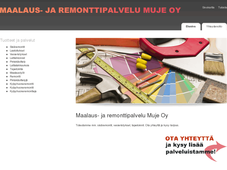 www.maalausjaremonttimuje.com