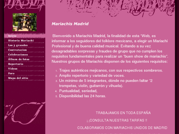 www.mariachismadrid.es