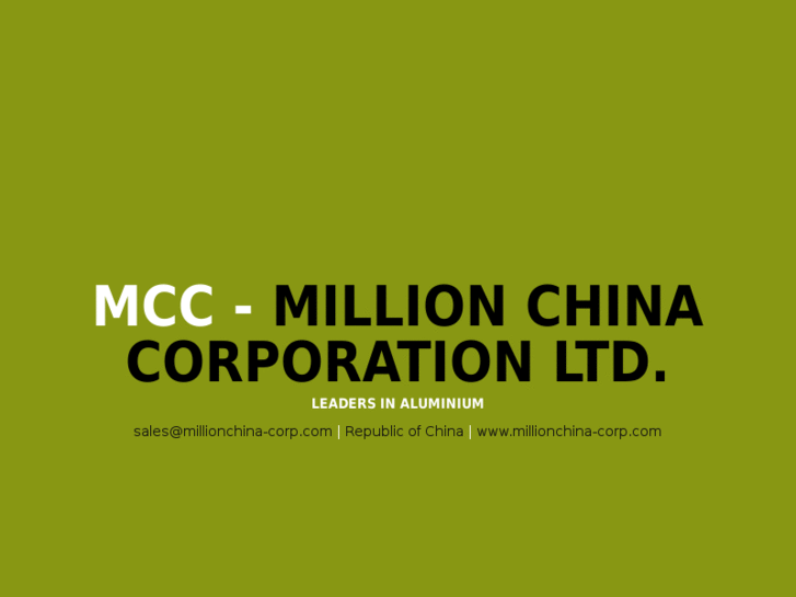 www.millionchina-corp.com