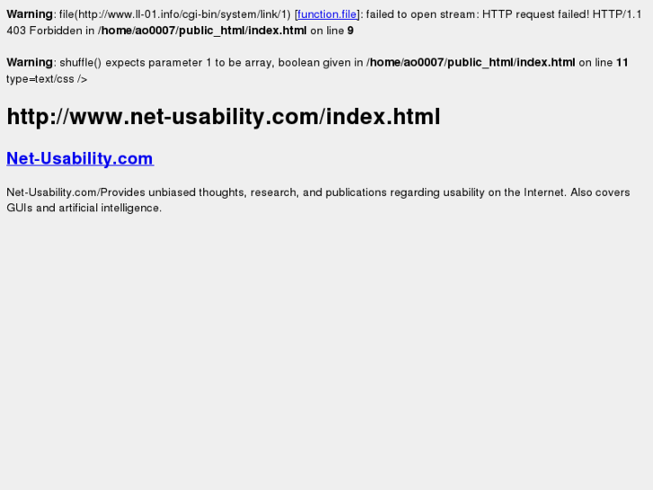 www.net-usability.com