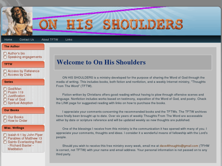 www.onhisshoulders.com