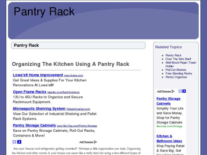 www.pantryrack.net