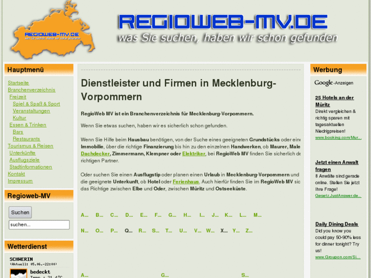 www.regioweb-mv.de