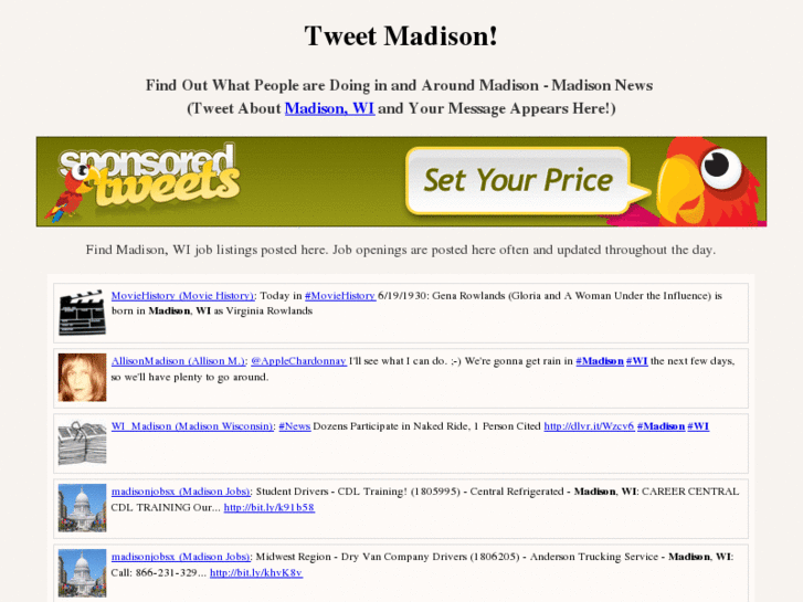 www.tweetmadison.com