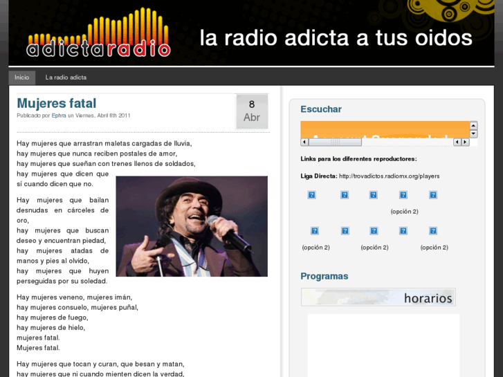 www.adictaradio.com