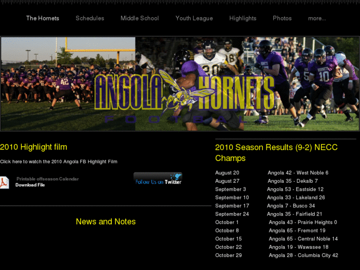www.angolahornetsfootball.com