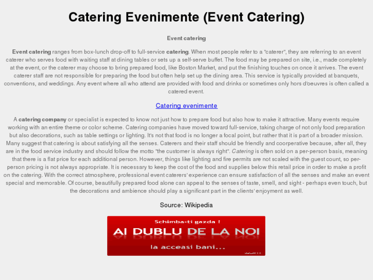 www.catering-evenimente.com