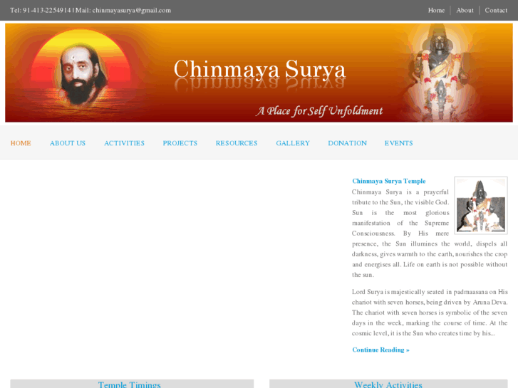 www.chinmayasurya.org