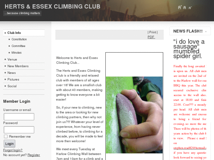 www.climbingclub.net