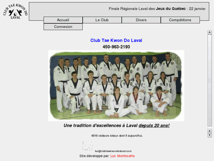 www.clubtaekwondolaval.com