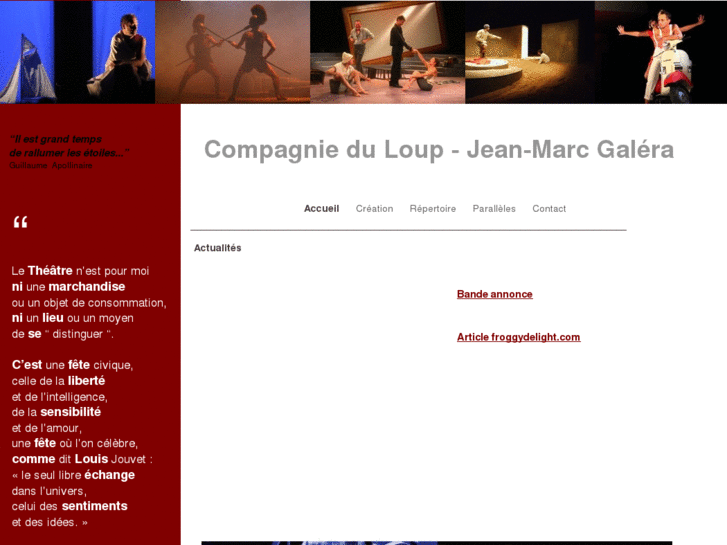 www.compagnieduloup.org