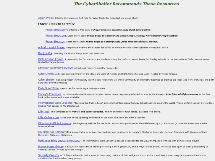 www.cybershelter.net