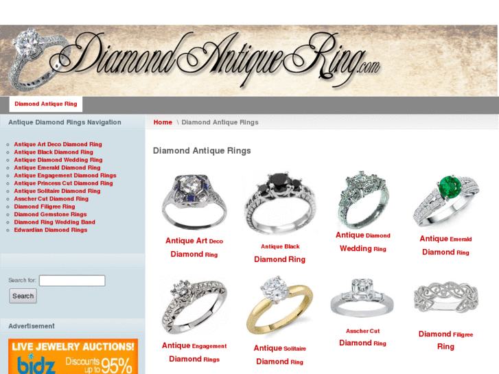 www.diamondantiquering.com