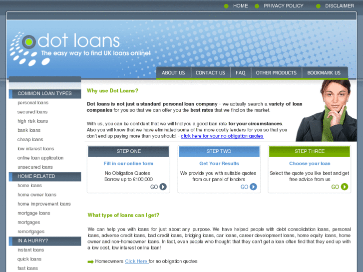 www.dot-loans.co.uk