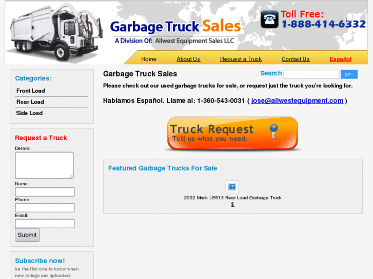 www.garbagetruckforsale.net