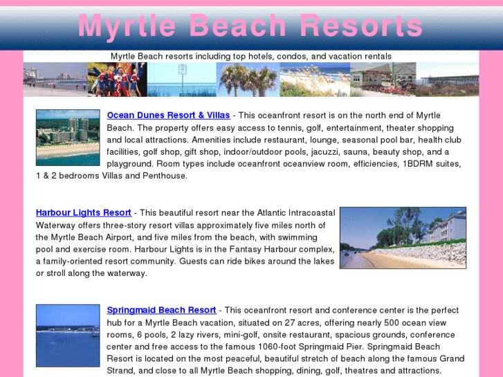 www.myrtle-beach-resorts.com