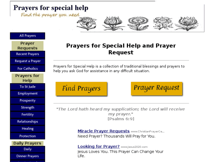 www.prayers-for-special-help.com