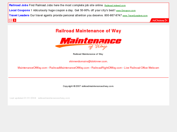 www.railroadmaintenanceofway.com