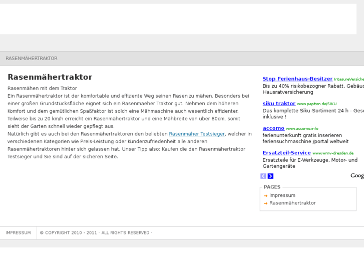 www.rasenmaehertraktor.info