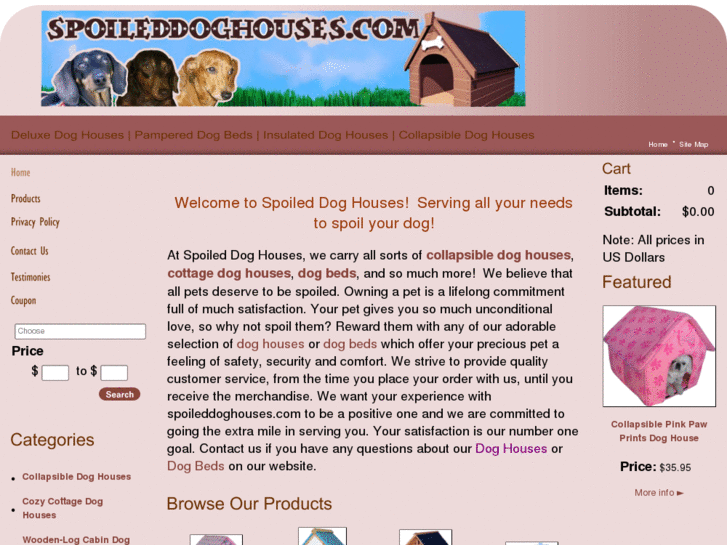 www.spoileddoghouses.com