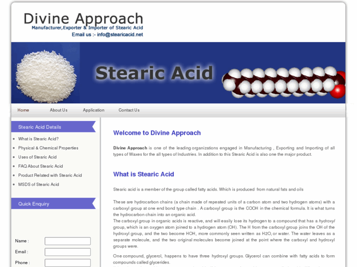 www.stearicacid.net