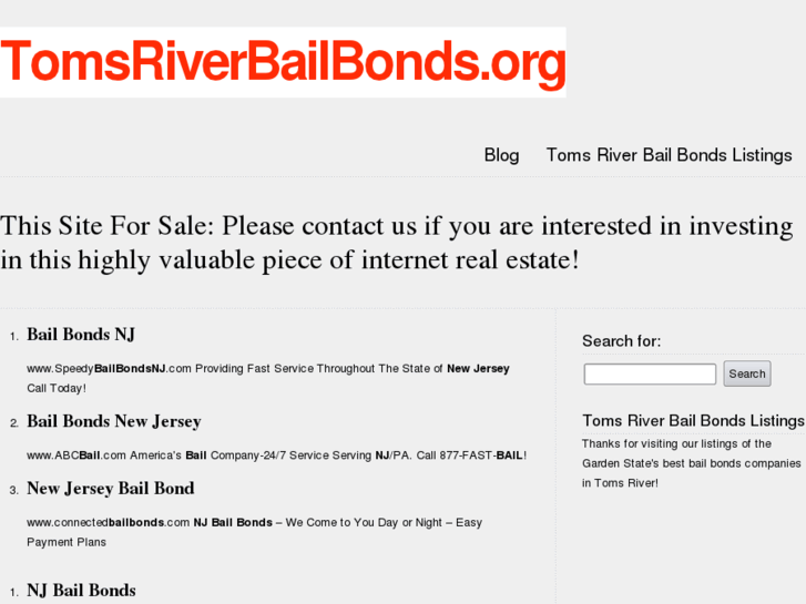 www.tomsriverbailbonds.org