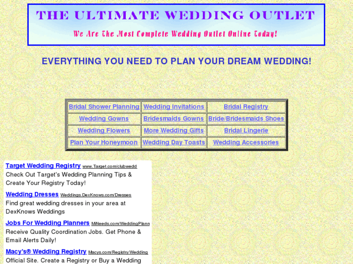 www.ultimateweddingoutlet.com