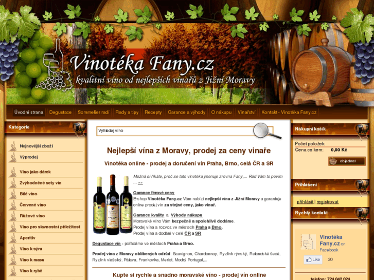 www.vinotekafany.cz