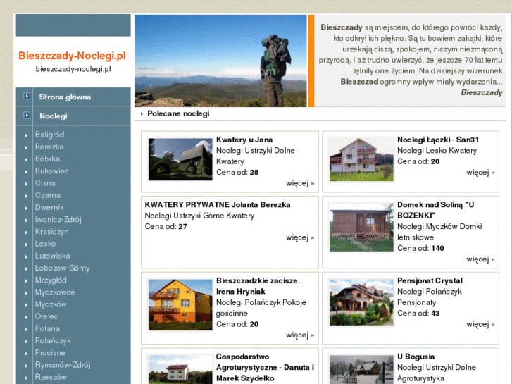 www.bieszczady-noclegi.pl
