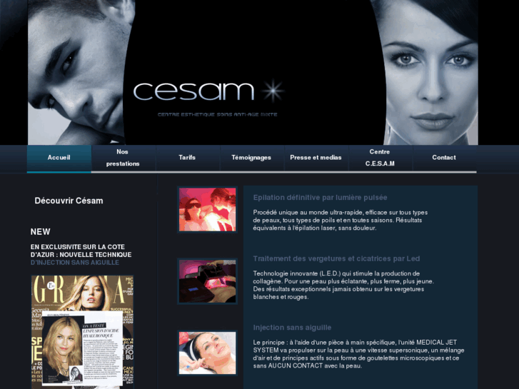 www.cesam-esthetic.fr