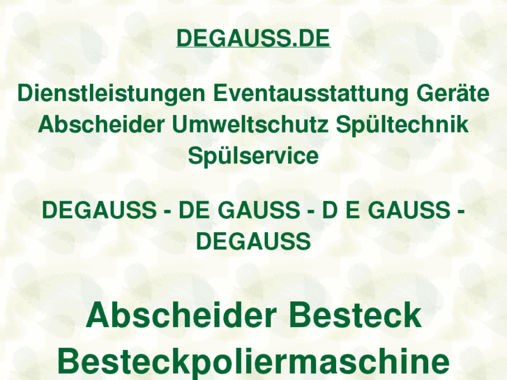 www.degauss.de