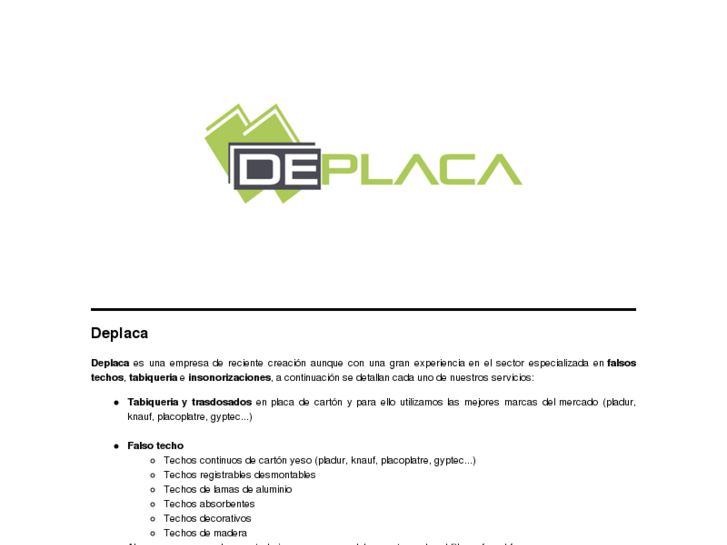 www.deplaca.es