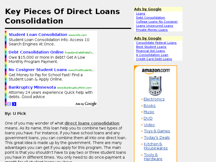 www.directloans-consolidation.com