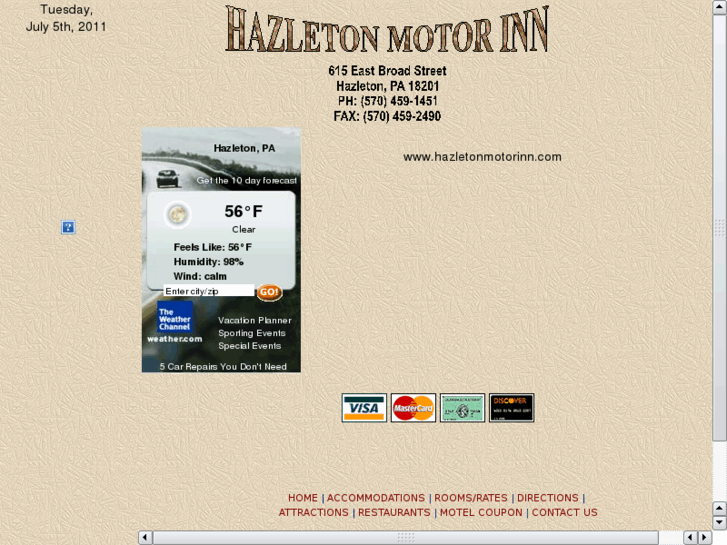 www.hazletonmotorinn.com