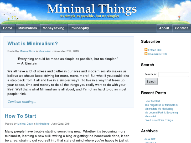 www.minimalthings.com